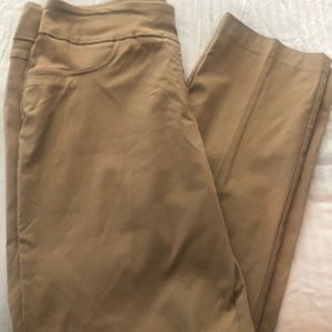 Camel pull on pants